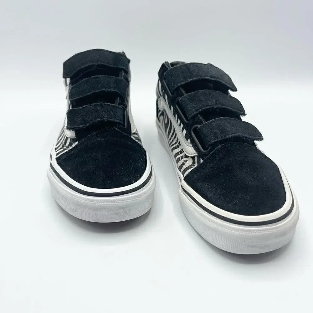 Vans Sk8-Hi low zebra print aplix sneakers - Women’s US  5 / Men’s US 3.5